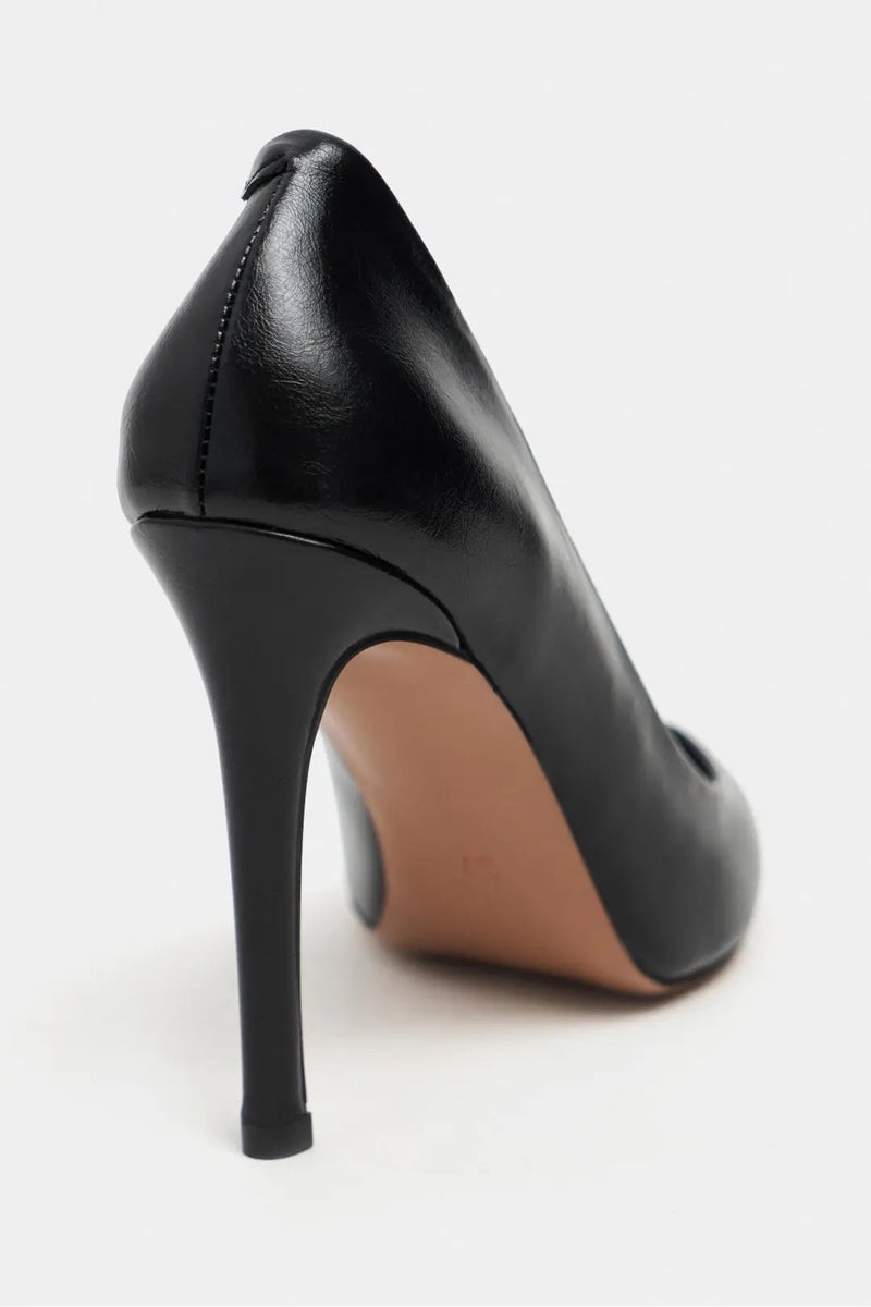Nisantasi Shoes Lunara Pointed Toe Stiletto — Black - Image 3