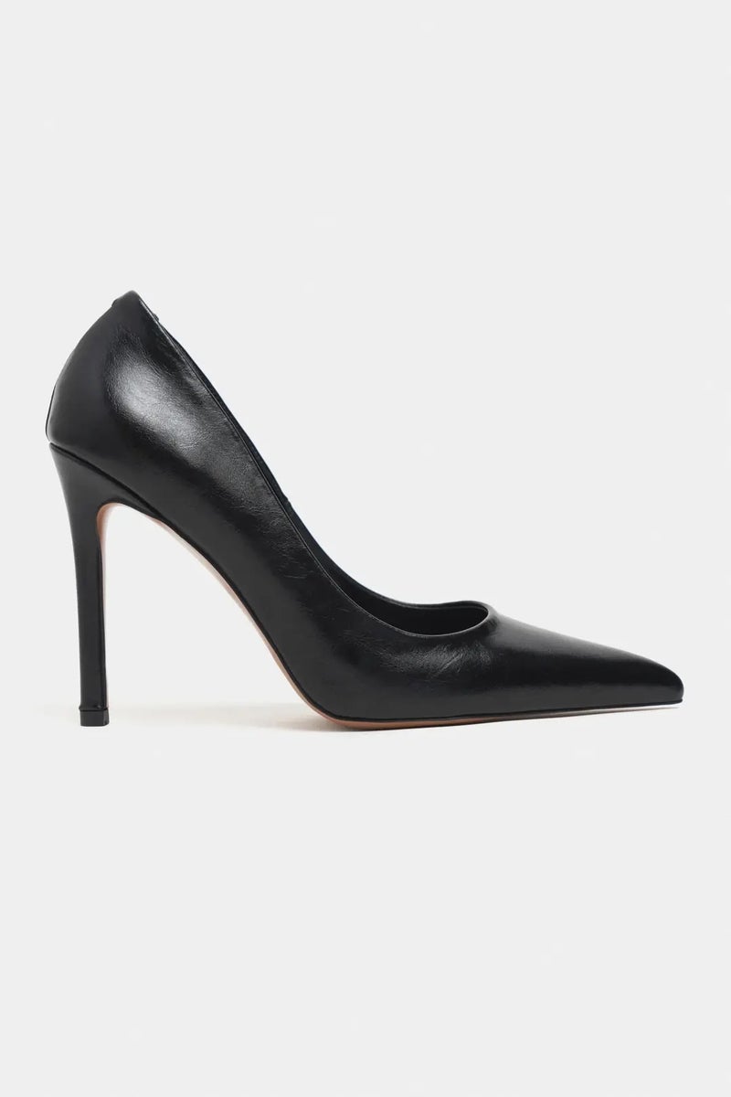 Nisantasi Shoes Lunara Pointed Toe Stiletto — Black - Image 1