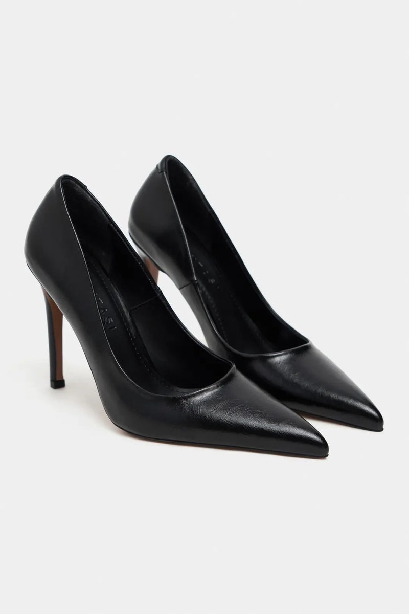 Nisantasi Shoes Lunara Pointed Toe Stiletto — Black - Image 4