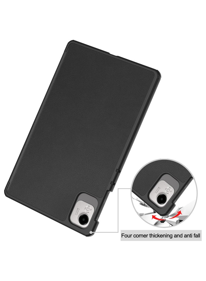 حافظة تابلت لجهاز Honor Pad X9a بحجم 11.5 بوصة خفيفة الوزن مع حامل ثلاثي الذراعين حافظة ذكية مضادة للصدمات ومقاومة للسقوط - Image 3