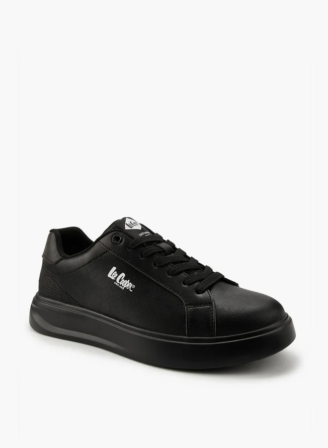Lee Cooper Men's Solid Lace-Up Sneakers