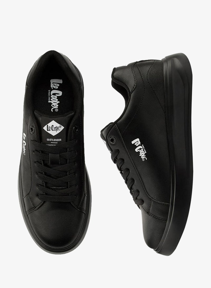 Lee Cooper Men's Solid Lace-Up Sneakers - Image 2