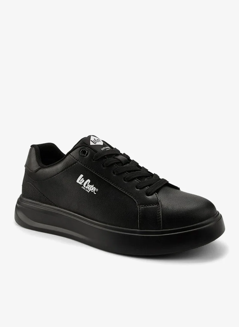 Lee Cooper Men'S Solid Lace-Up Ortholite Sneakers