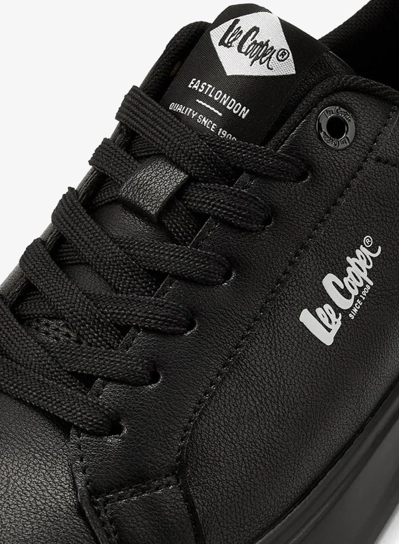 Lee Cooper Men'S Solid Lace-Up Ortholite Sneakers