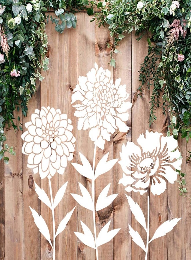zosylley Large Stencils Flower 9p/14" - Image 5
