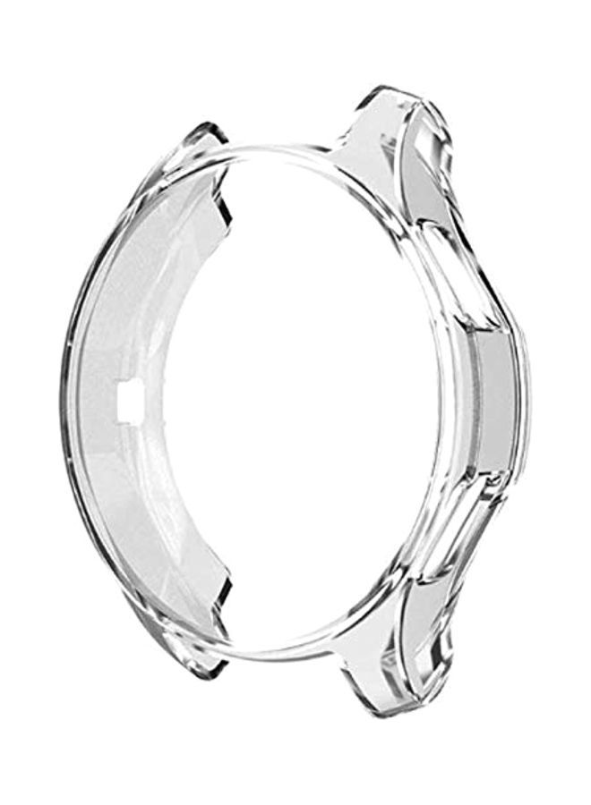 NIBEMINENT Protective Case Cover For Samsung Galaxy SM-R800 46 mm Transparent White - Image 1