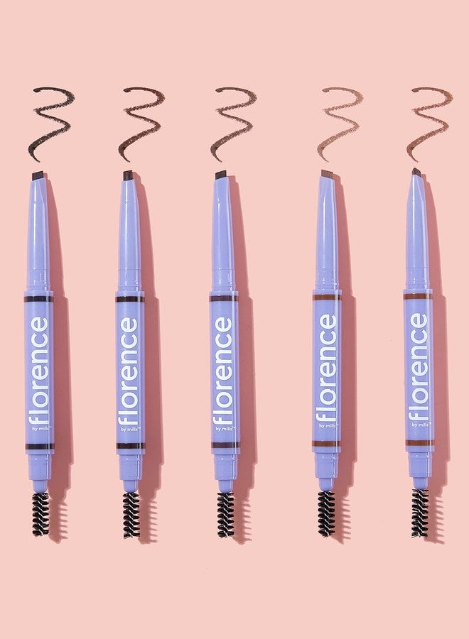 florence by mills Tint N Tame Eyebrow Pencil, Black Brown, 0.008 oz/ 0.25g - Image 2