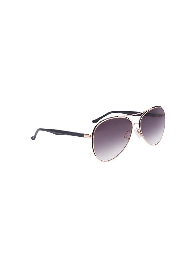 Donna Karan نظارة شمسية أفياتور نسائية بإطار كامل من الأسيتات DO302S 5914  - Image 3