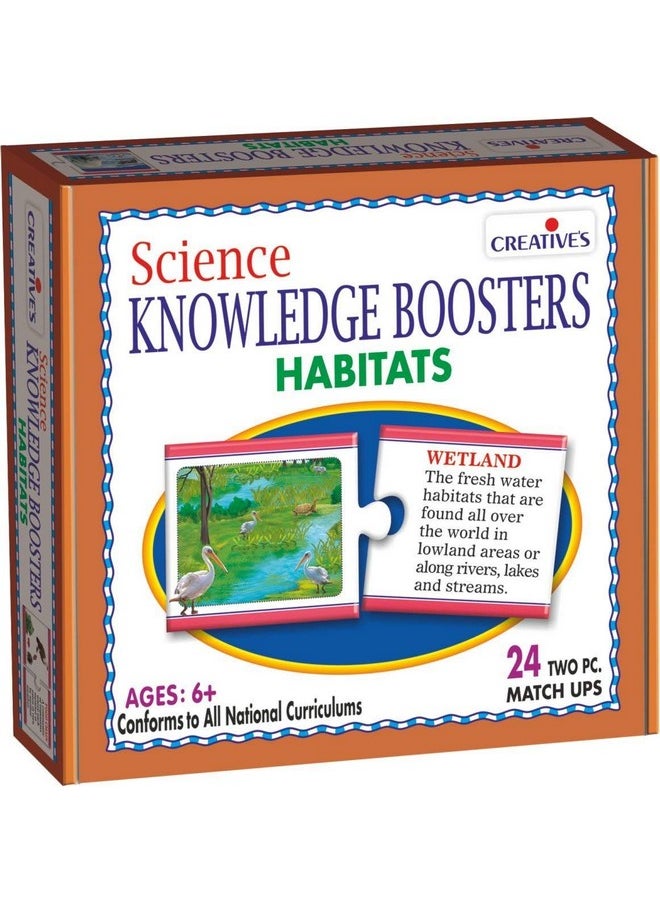 Creative's Creative's Science Knowledge Boosters, Habitats, Multi Color  - Image 1