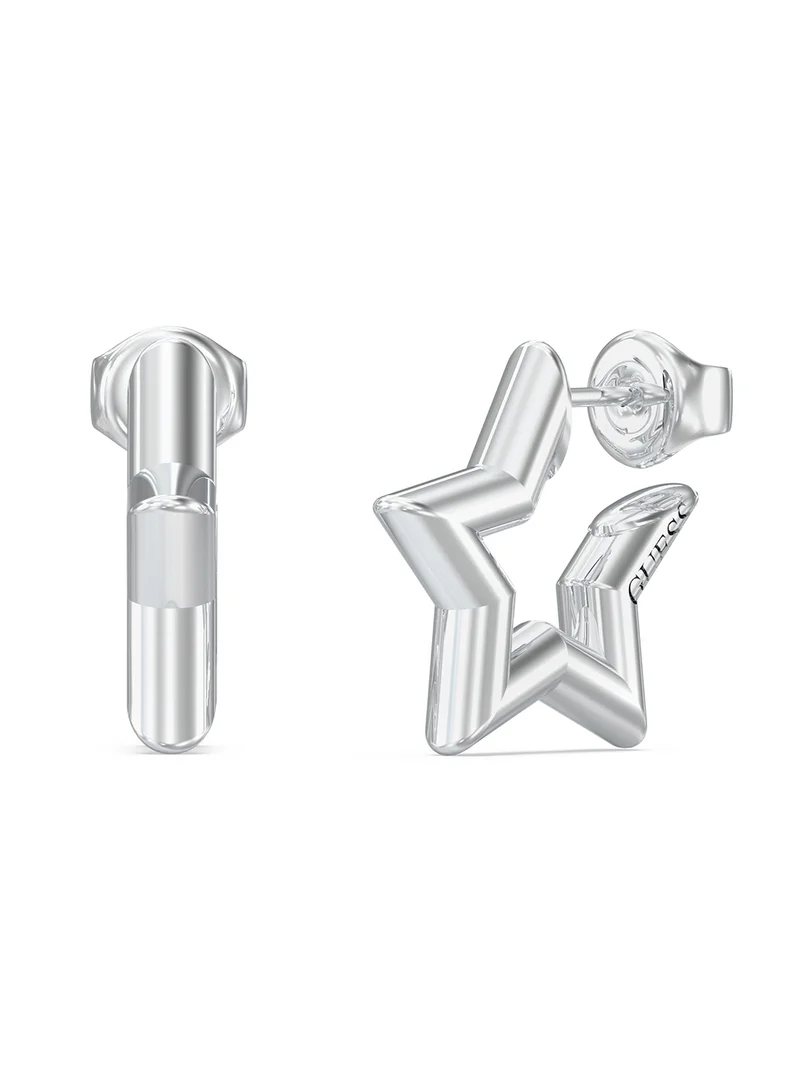 جس Iconique Non-Logo Earrings