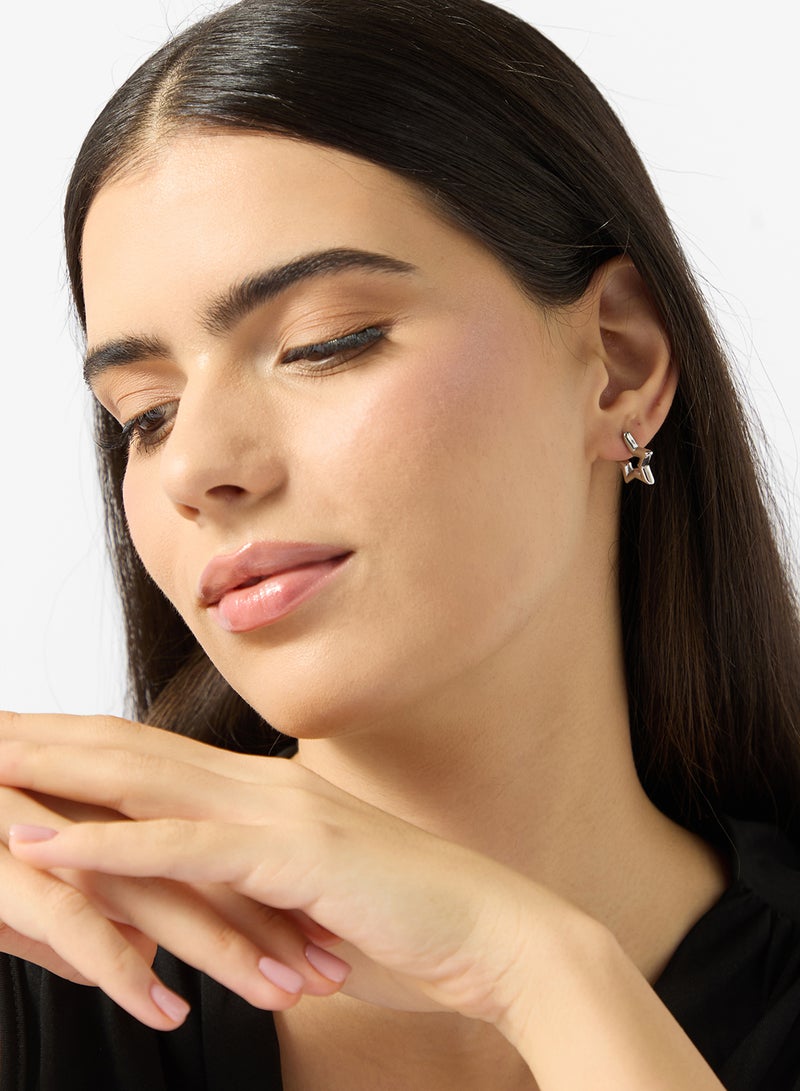 GUESS Iconique Non-Logo Earrings - Image 4