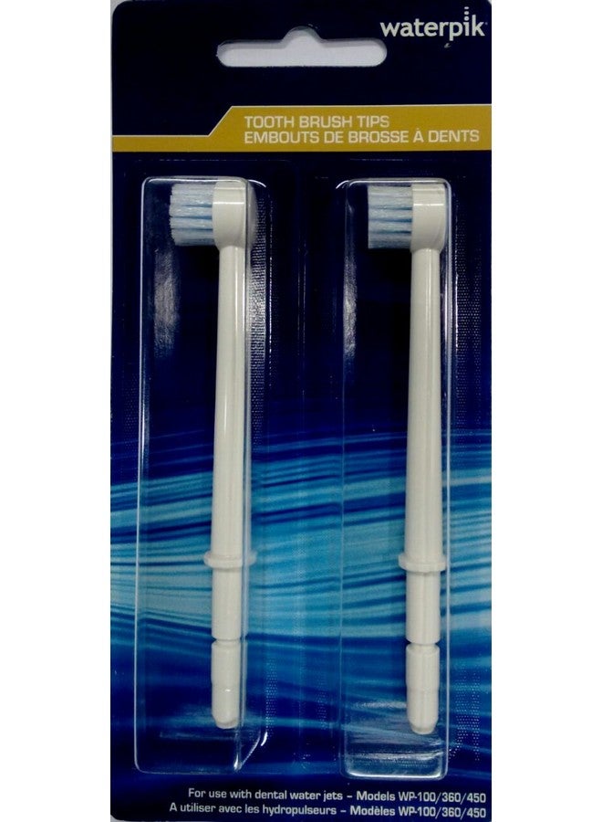 واتربيك أطراف استبدال فرشاة الأسنان Waterpik Dental Water Jet (عبوة من قطعتين) - Image 3