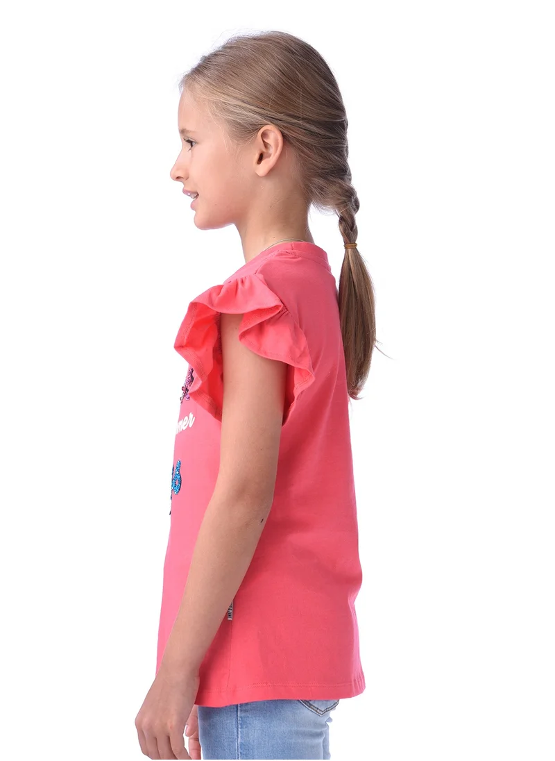victor and jane Victor and jane Girls' T-shirt - Pink