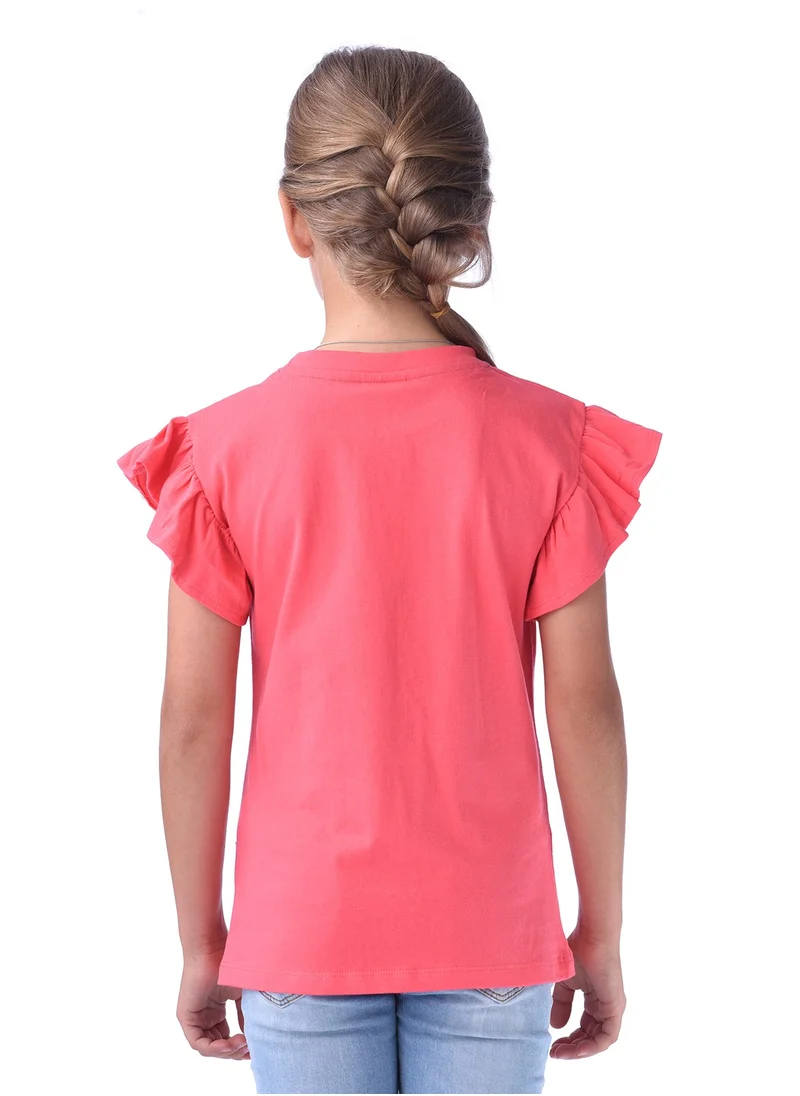 victor and jane Victor and jane Girls' T-shirt - Pink