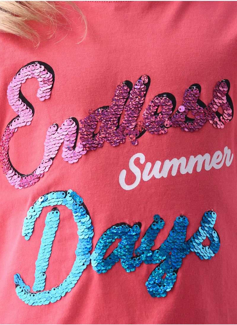 victor and jane Victor and jane Girls' T-shirt - Pink