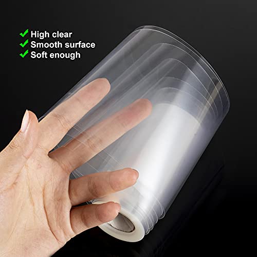 YQL Cake Collar 2.4 Inch, Acetate Cake Collar Roll DIY Acetate Sheet Baking Transparent Mousse Cake Sheets Surrounding Edge Clear Cake Strips for Baking Decorate, Chocolate Mousse Cake(2.4x394 Inch) - Image 3