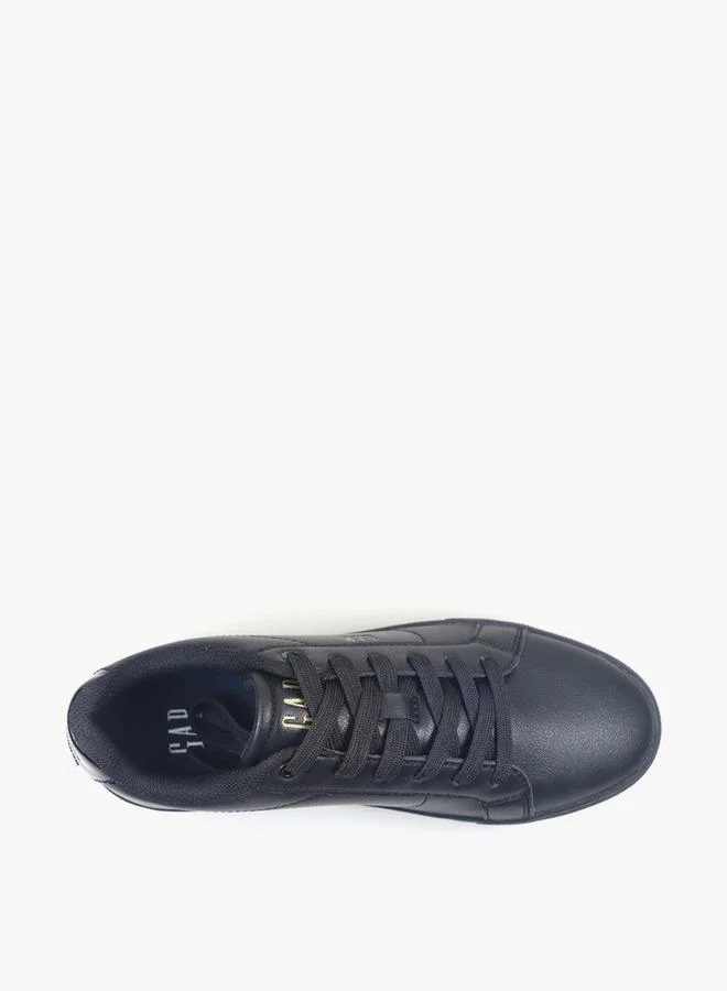 Gap BLACK Women Portland Lace-Up Ankle Sneakers for Women | Best Price UAE