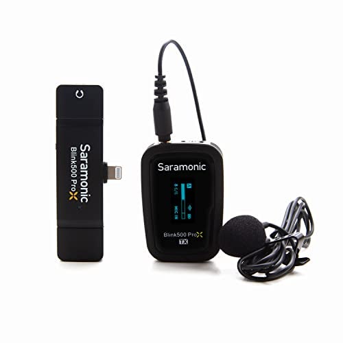 Saramonic Blink 500 Pro X B3 Wireless ClipOn Mic System with Lavalier Lightning Receiver for iPhone iPad with Lighting - Image 3