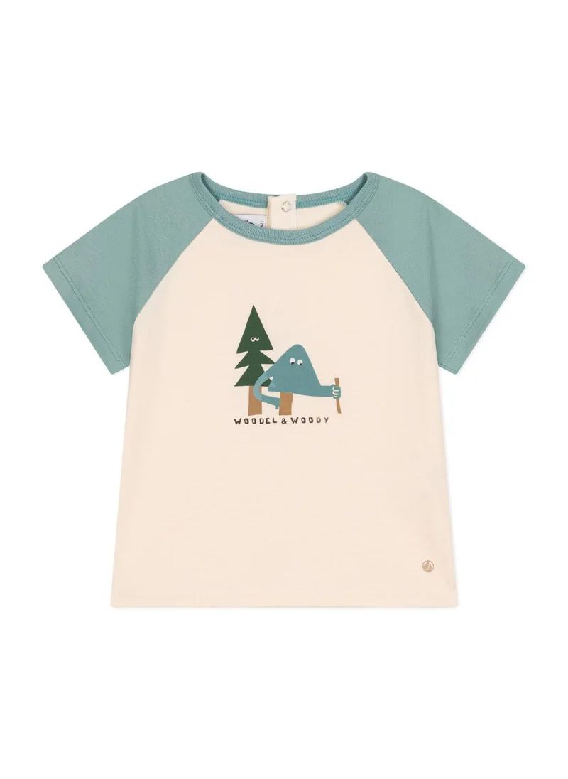 Petit Bateau Babies' short-sleeved fine jersey T-shirt