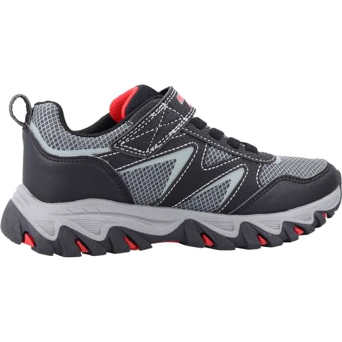 Skechers Kids Boys Rugged Ranger Sneaker, Black/Charcoal, 2.5, Little Kid - Image 4