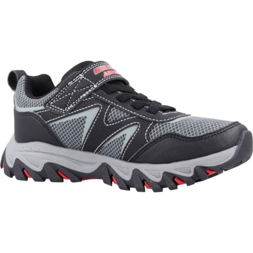 Skechers Kids Boys Rugged Ranger Sneaker, Black/Charcoal, 2.5, Little Kid - Image 5