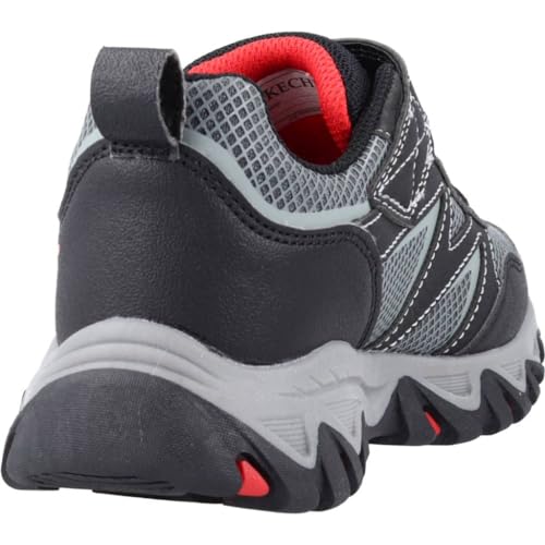 Skechers Kids Boys Rugged Ranger Sneaker, Black/Charcoal, 2.5, Little Kid - Image 3
