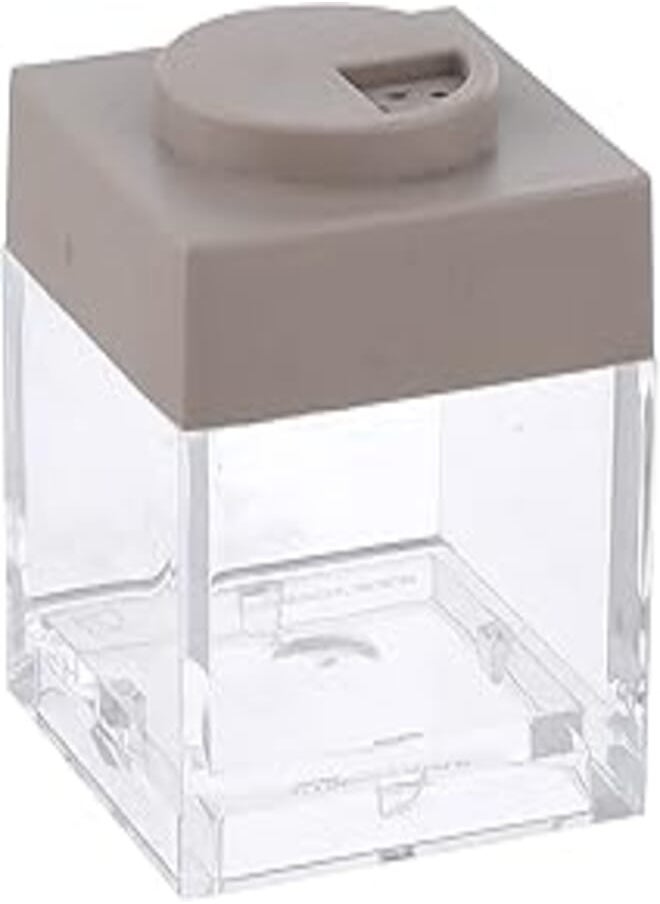 OMADA Brickstore Canister 5x5x5,5 cm.- 0,1 lt Capacity - Dove Grey 