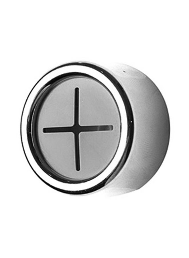 HOMESTAR 3 PCS Innovative Adhesive Towel Hooks, No Drill Wall Mount Strong Stick-on Hooks for Kitchen Bathroom Dorm Room Organization, ABS Material Silver 42 mm*22 mm - Image 2