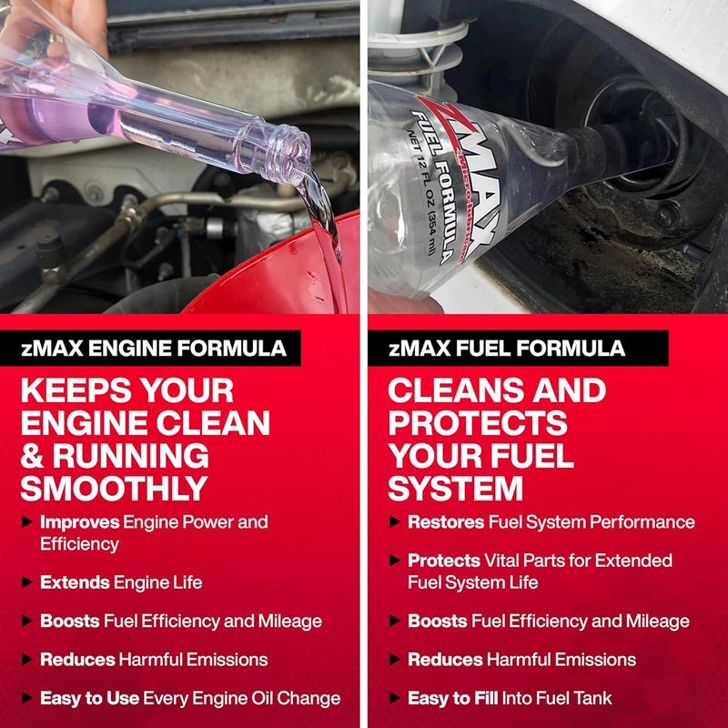 zMAX Engine & Fuel Formula Kit - 2 Pack - Image 4
