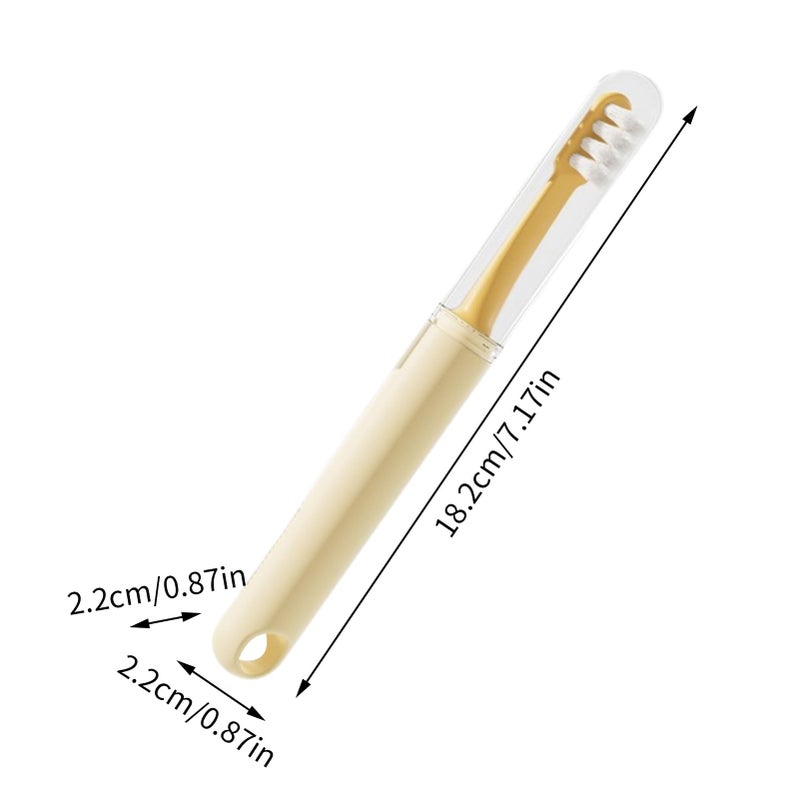 Dual Head Pet Toothbrush With Soft Bristles And Non Slip Grip For Cats And Dogs - Image 3