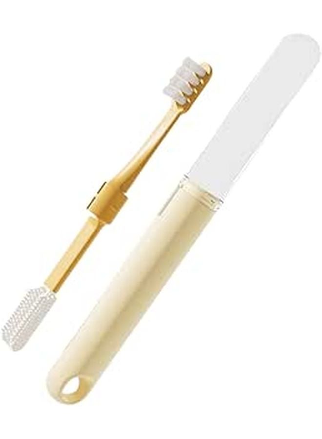 Dual Head Pet Toothbrush With Soft Bristles And Non Slip Grip For Cats And Dogs - Image 1