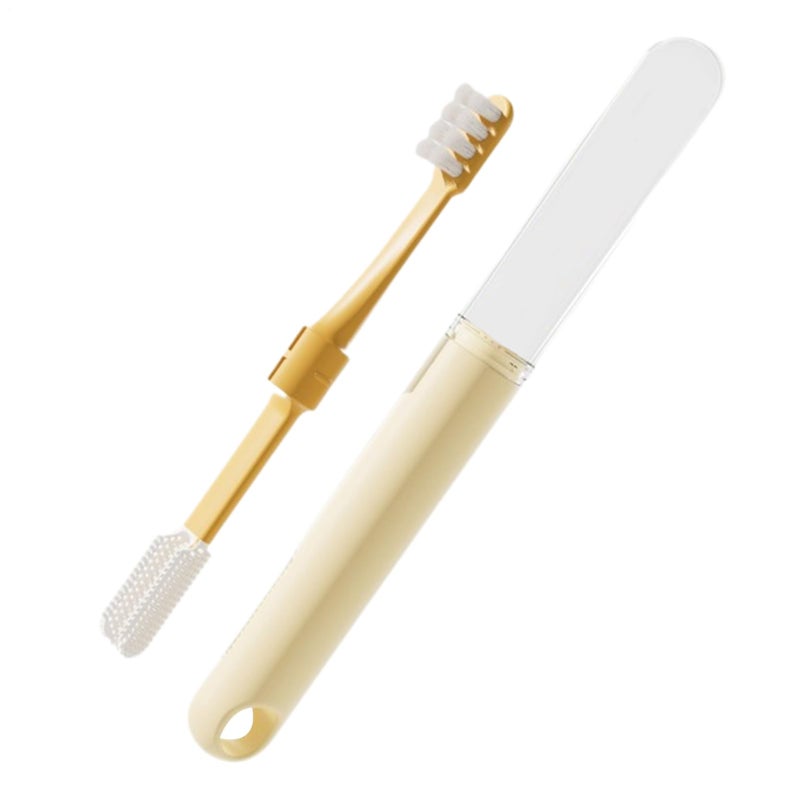 Dual Head Pet Toothbrush With Soft Bristles And Non Slip Grip For Cats And Dogs - Image 2