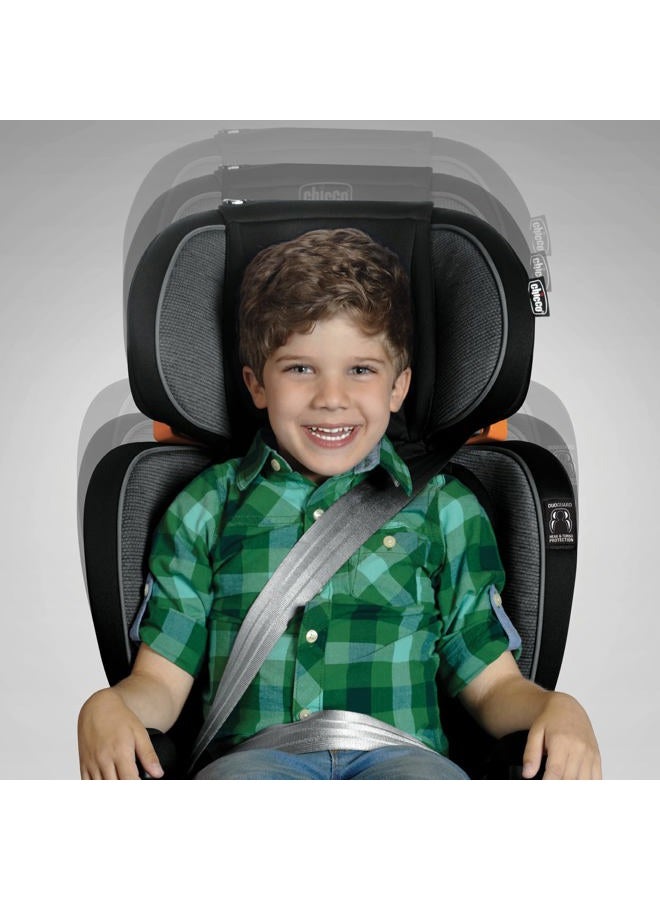 Chicco KidFit Zip Plus 2-in-1 Belt-Positioning Booster Car Seat, Seascape - Image 4