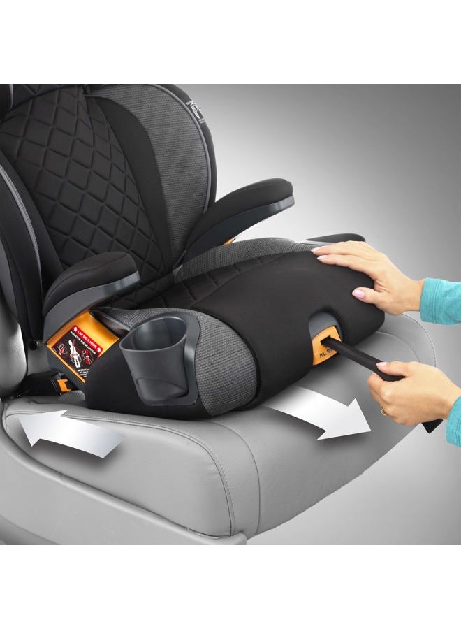 Chicco KidFit Zip Plus 2-in-1 Belt-Positioning Booster Car Seat, Seascape - Image 5
