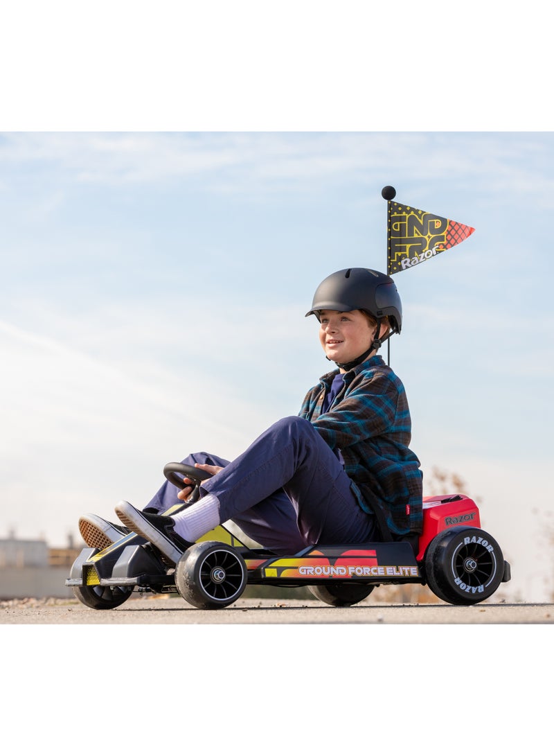 Razor Ground Force Elite Black/Red 22.5km/h | Electric Go-Karts | Kids Ages 13 Years+ | With up to 40 minutes of Continuous Use Multicolour - Image 2