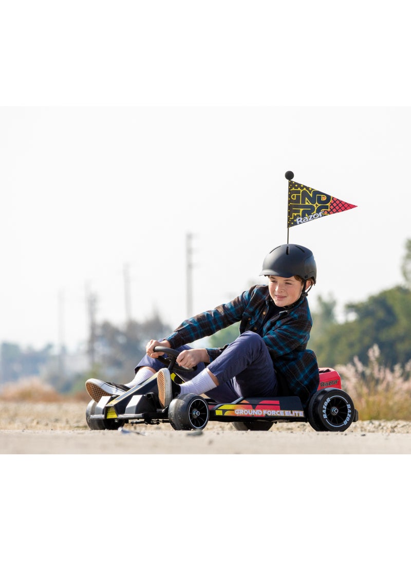 Razor Ground Force Elite Black/Red 22.5km/h | Electric Go-Karts | Kids Ages 13 Years+ | With up to 40 minutes of Continuous Use Multicolour - Image 3
