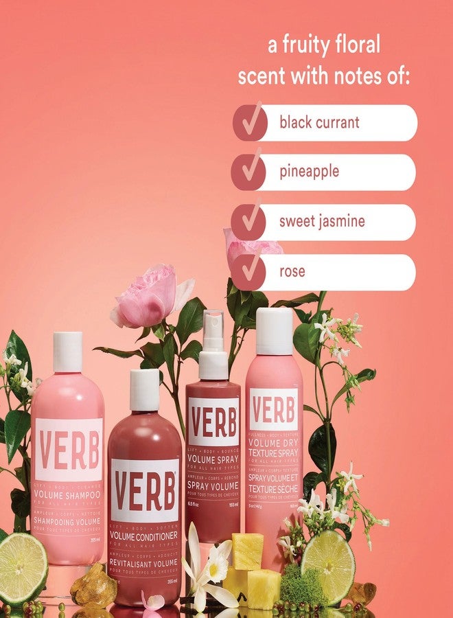 VERB Volume Shampoo 12 fl oz- Gently Cleanses, Lifts Flat Hair + Adds Volume - Sulfate, Paraben and Gluten Free - Image 3