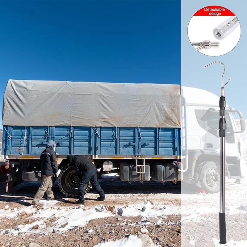 Heavy Duty Truck Bed Extender And Divider Adjustable Load Stabilizer Organizer - Image 5