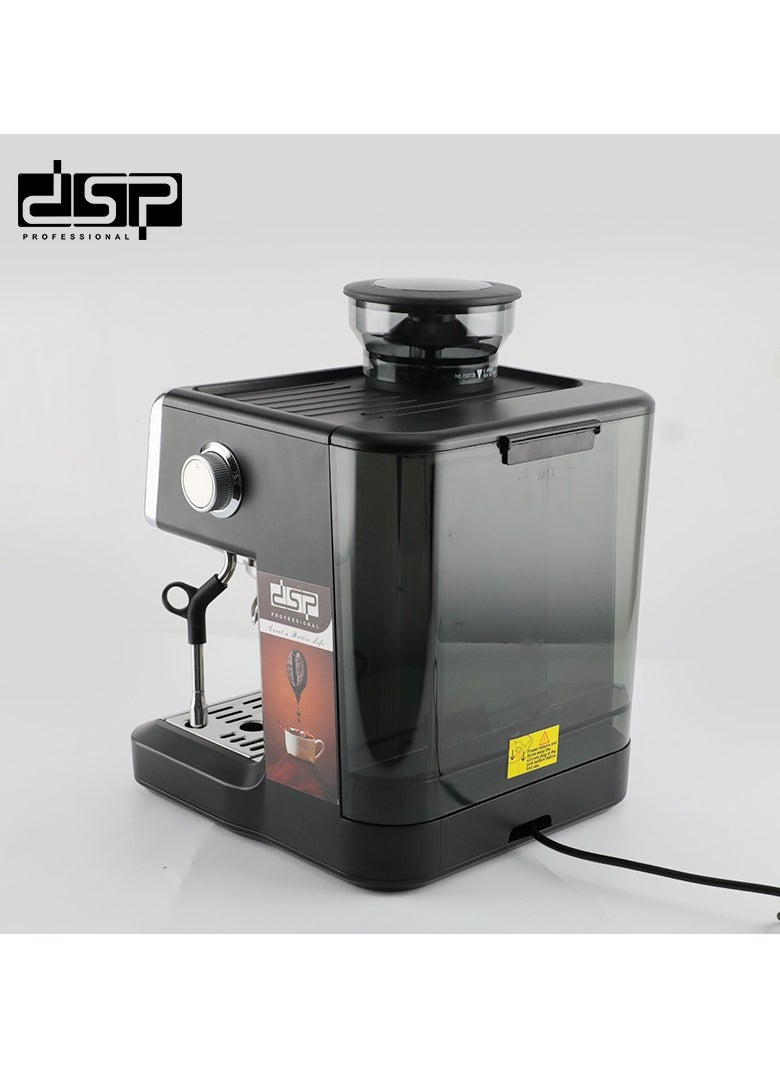 DSP KA3107 Espresso Coffee Maker 2.6L Water Tank