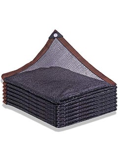 7x23ft Sun Shade Cloth, Sunblock Black Greenhouse Shade Net, Sunblock Shade with Grommets, Sun Netting for Patio, Outdoor Shading Net, Heavy Duty Mesh Shade Net, for Garden Plants
