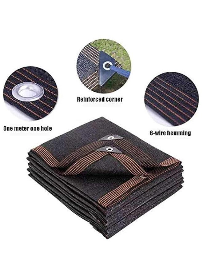 Generic - 7x23ft Sun Shade Cloth, Sunblock Black Greenhouse Shade Net, Sunblock Shade with Grommets, Sun Netting for Patio, Outdoor Shading Net, Heavy Duty Mesh Shade Net, for Garden Plants - Image 1