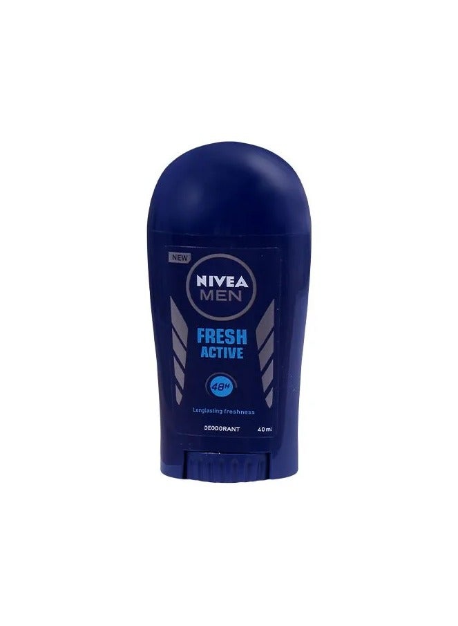 Nivea Fresh Active Deodorant Stick Blue/Silver 40ml
