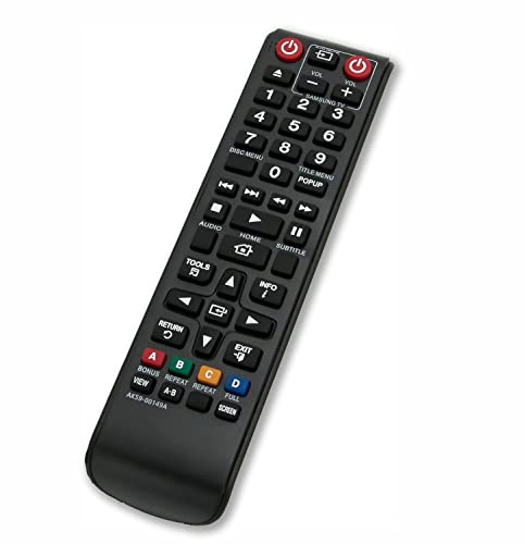 BOMAZ Replacement Remote Control for Samsung BD-JM57 BD-J5700/ZA BD-FM51C BD-FM51C/ZA Blu-ray Disc Player - Image 1