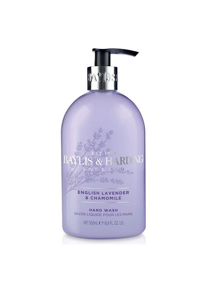 Baylis & Harding English Lavender & Chamomile Luxury Hand Wash With Added Moisturizers 500 Ml ; Paraben Free Handwash ; Pack Of 1 - Image 3