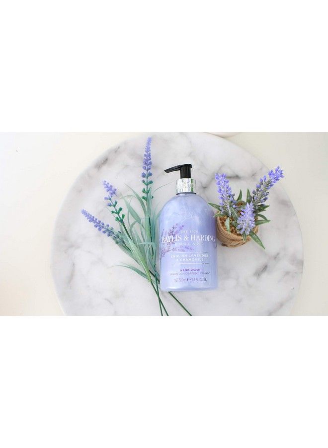 Baylis & Harding English Lavender & Chamomile Luxury Hand Wash With Added Moisturizers 500 Ml ; Paraben Free Handwash ; Pack Of 1 - Image 4