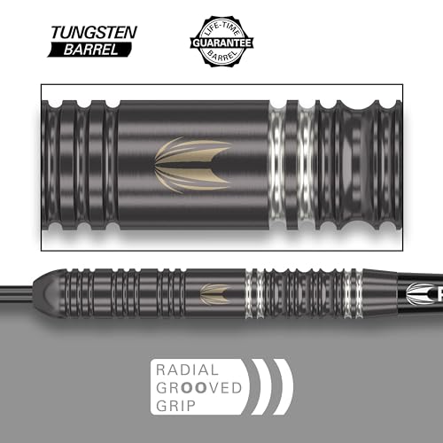 Target Darts طقم سهام دارتس من تارجت أريس 23 جرام من التنجستن مع رؤوس فولاذية - 6 أعمدة برو جريب - 9 طائرات برو ألترا - محفظة دارت - حزمة قسيمة تطبيق عداد الدارتس - Image 3