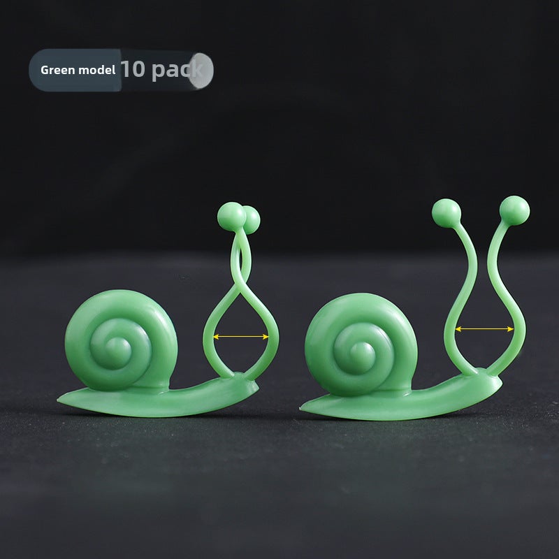 Invisible Plant Climbing Wall Clips Green 10 Pack 