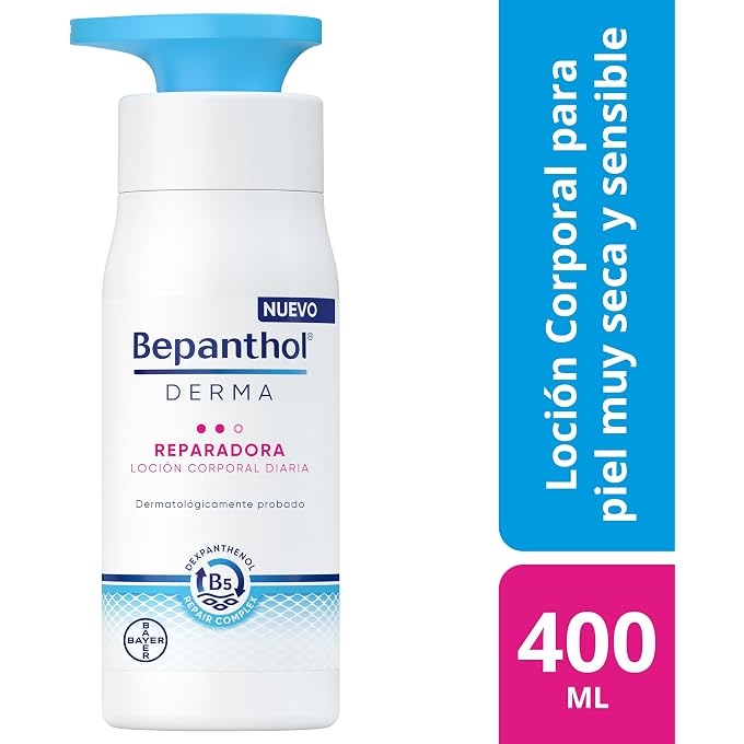 Bepanthol Derma Repair Body Lotion, Immediate and Long Lasting Hydration for Very Dry and Sensitive Skin, Daily Use, 400 ml - Image 2