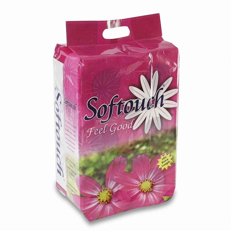 Softouch 2 Ply Toilet Paper Tissue Roll for Hotel, office, Hospital 120 Rolls (6 Rolls Per Packet) | Ultra Soft & Absorbent Bathroom Tissue Hotel Amenities and Accessories - Image 3