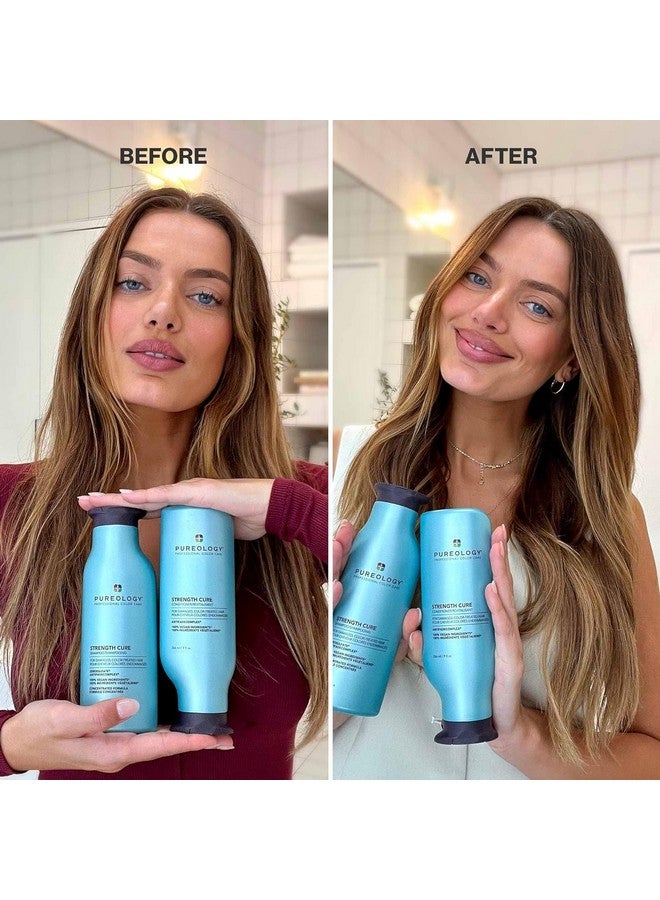 بيورولوجي بلسم بيورولوجي سترينث كيور المقوي للشعر التالف والمصبوغ، 9 أونصة سائلة - Image 5